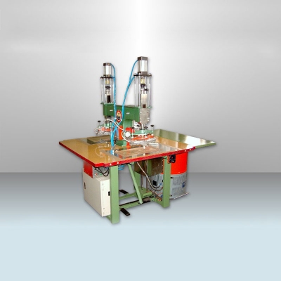 高週波腳踏雙頭氣壓式塑膠熔接機